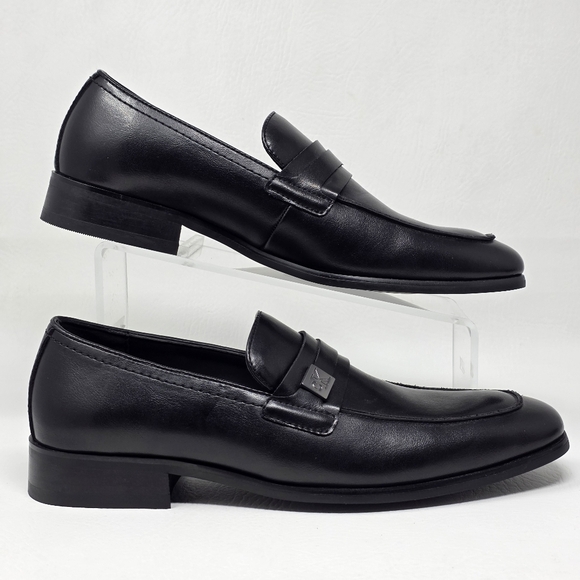 Calvin Klein Men\'s Dress Shoes Obexx Black Loafer CMJIMMON-R Size 7.5 New main image 6